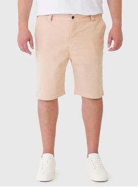 Bermuda Slim Malwee 1000123369 Masculina Plus Size Sarja Stretch T. 46/54