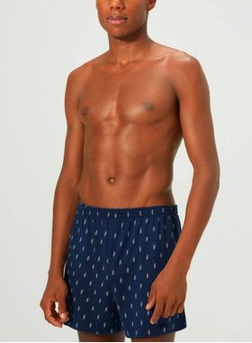 Cueca Samba Canção Hering 77LF Masculina Estampada Algodão T. P/XG