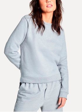 Suéter Moletom Simples Reserva 87048 Feminino Algodão T. P/GG