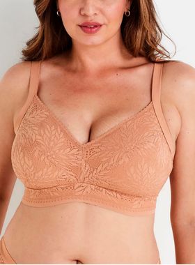 Sutop Estruturado Liz 51293 Soft Beauty Com Bojo Rendado Taça BC T. 42/50