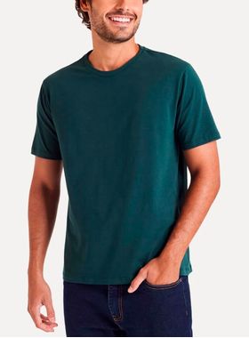 Camiseta Manga Curta Simples Reserva 90229 Masculina Gola Careca Algodão T. P/GGG