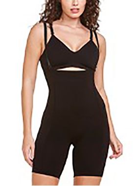 Bermuda Modeladora Plié 50504 Feminina Lift Cós Alto Up Bumbum Microfibra T. P/GG