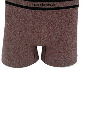 Cueca Boxer Selene 11072.400 Mescla Sem Costura Poliamida T. P/EG