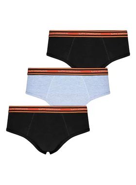 Kit/3 Cueca Slip Lupo 00524-089 Adulto Algodão T. P/GG