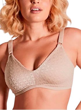 Sutiã Alta Cobertura Duloren 121250 Nordic Sem Bojo Sem Aro Microfibra T. M/XL