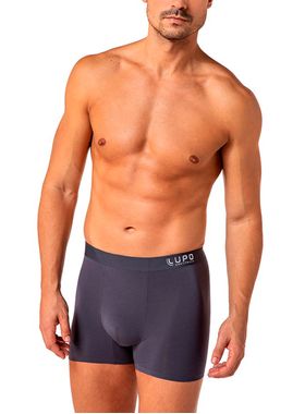 Cueca Boxer Lupo 18463-001 Masculina Micromodal Com Elastano T. P/GG
