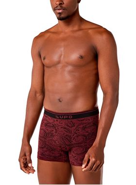 Cueca Boxer Lupo 18510-001 Masculina Sem Costura Fio Texturizado T. P/GG