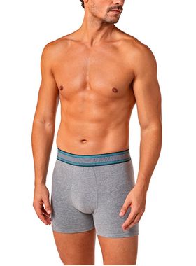 Cueca Boxer Lupo 00784-063 Masculina Algodão Com Elastano T. P/GG