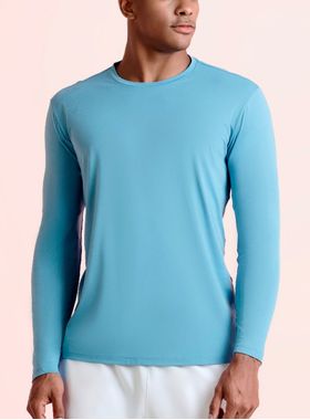 Camiseta Manga Longa Lupo Sport 77031-002 Masculina Repelente UV 50+ Poliamida T. P/XXG