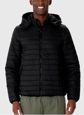 Jaqueta Puffer Malwee 1000115429 Masculina Manga e Capuz Removíveis Nylon T. P/XGG