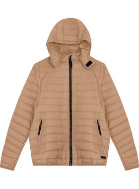 Jaqueta Puffer Malwee 1000115429 Masculina Manga e Capuz Removíveis Nylon T. P/XGG