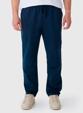 Calça Moletom Malwee 1000094113 Masculina Plus Size Flanelada T. G1/G3