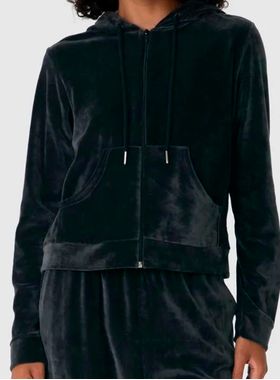 Jaqueta Malwee 1000106182 Feminina Com Capuz Malha Plush T. P/XGG