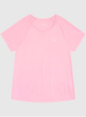 Blusa Manga Curta Enfim 1000128747 Feminina Active Dry UV50+ Poliamida T. P/GG