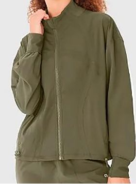 Jaqueta Enfim 1000124740 Feminina Active Com Zíper Poliéster T. P/GG