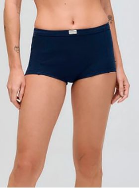 Calcinha Boyshorts Hering 77RK Canelada Algodão T. P/XG