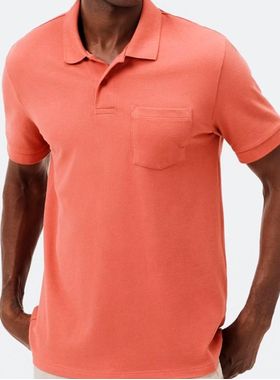 Camisa Polo Hering 3M2A Masculina Com Bolso Piquet T. P/XXG
