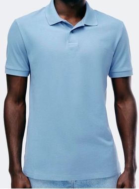 Camisa Polo Hering N3A7 Masculina Malha em Algodao T. P/EXG