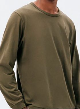Camiseta Manga Longa Hering N204 Masculina Algodão T. P/XXG
