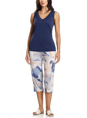 Pijama Capri Paulienne 048.74 Feminino Estampado Renda e Liganete T. 42/48