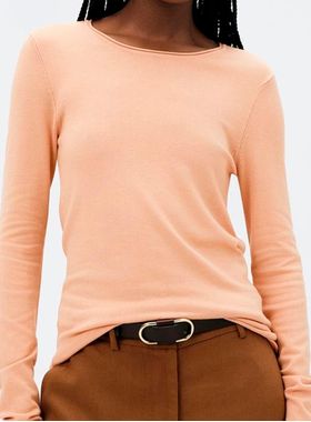 Blusa Manga Longa Hering K5E4 Feminina Decote Redondo Tricô T. P/XG