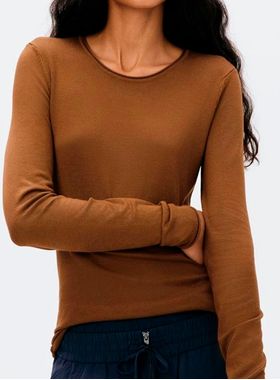 Blusa Manga Longa Hering K5E4 Feminina Decote Redondo Tricô T. P/XG
