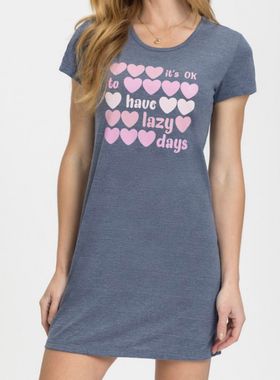 Camisola Curta Mensageira Da Paz 032128C Feminina Lazy Days Meia Malha T. P/GG