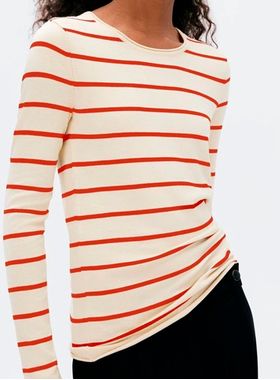 Blusa Manga Longa Hering K5E5 Feminina Listrada Tricô T. P/XG