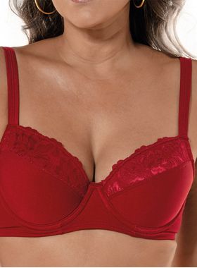 Sutiã Demillus 065307 Barínya Com Aro E Bojo Microfibra T. 44/52