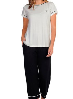 Pijama Capri Podiun 255137 Feminino Clássico Viscolycra T. P/GG