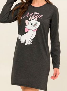 Camisola Manga Longa Disney 32.42.0003 Feminina Marie Meia Malha T. P/GG