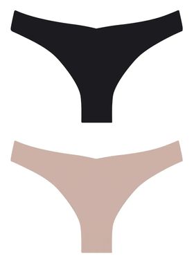 Kit/2 Calcinha Biquíni Trifil QE5460 Feminina Invisível Microfibra T. P/1XG
