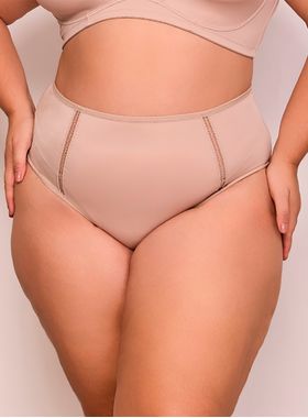 Calcinha Alta Nayane CP 07 0002 Plus Size Tradicional Microfibra T. 46/52