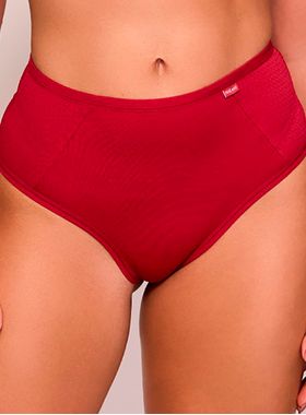 Calcinha Tanga Nayane CA 01 0038 Com Recortes Texturizada Microfibra T. M/42 EG/48