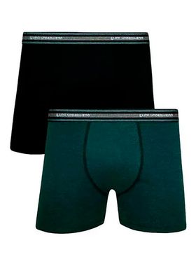 Kit/2 Cueca Boxer Lupo 00523-088 Adulto Algodão Com Elastano T. P/GG