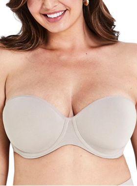 Sutiã Tomara que Caia Liz 57845 Decotes Com Bojo e Aro Microfibra Taça B T. 50