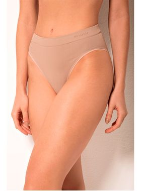 Calcinha Caleçon Trifil C04095 Feminina Sem Costura Canelada Microfibra T. P/G