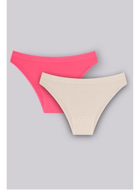 Kit/2 Calcinha Biquíni Trifil CK4219 Feminina Relevo Conchas Sem Costura Microfibra T. P/1XG