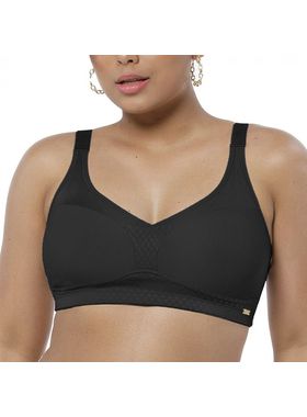 Sutiã Moldado Dilady 122.112 Pllus Size Sustentação Microfibra T. 48/52