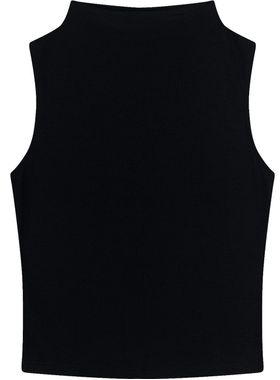 Blusa Regata Enfim 1000131503 Feminina Gola Alta Viscose Stretch T. P/GG