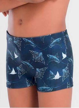 Sunga Boxer Mash 310.89 Infantil Estampa Arraias FPS 50 Poliéster T. P/GG