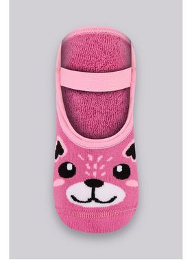 Meia Sapatilha Lupo 11251-030 Kids Antiderrapante Estampada Algodão T. 24/29 30/36