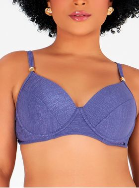 Top Bojo Banho de Mar 623.109 Feminino Texturizado Microfibra T. 46/50