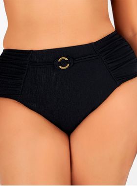 Biquíni Max Banho de Mar 623.209 Feminino Zero Barriga Drapee Texturizado Microfibra T. 46/50