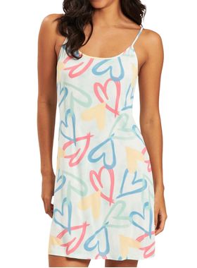 Camisola Curta Recco B0202 Feminina Alças Finas Estampada Microfibra T. 42/48