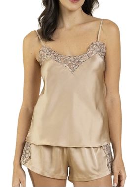 Short Doll Inspirate 111110 Feminino Renda Cetim Dull T. P/GG