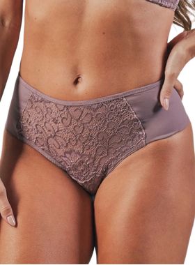 Calcinha Alta Duloren 139726 Feminina Shape Renda e Microfibra T. M/EG