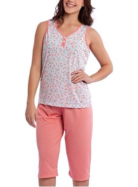 Pijama Capri Desire 1044 Feminino Estampa Floral Poliviscose T. P/XG