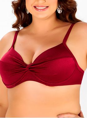 Top Bojo Banho de Mar 621.127 Feminino Beach Plus Nó Microfibra T. 48/54