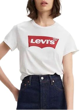 Camiseta Manga Curta Levi's LB0010208 Feminina Perfect Graphic Algodão T. P/GG